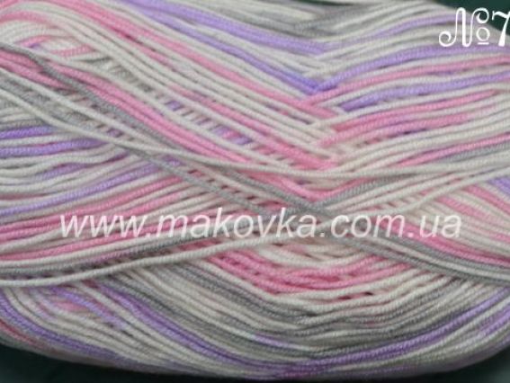 Детский акрил Everyday Babe Lux Colors Himalaya пряжа 71403