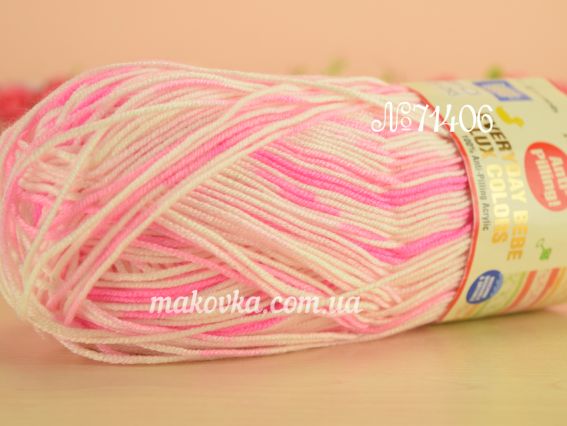 Детский акрил Everyday Babe Lux Colors Himalaya пряжа 71406