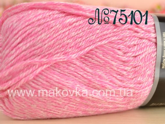 Everyday New Tweed Himalaya пряжа 75101 рожево-білий твід