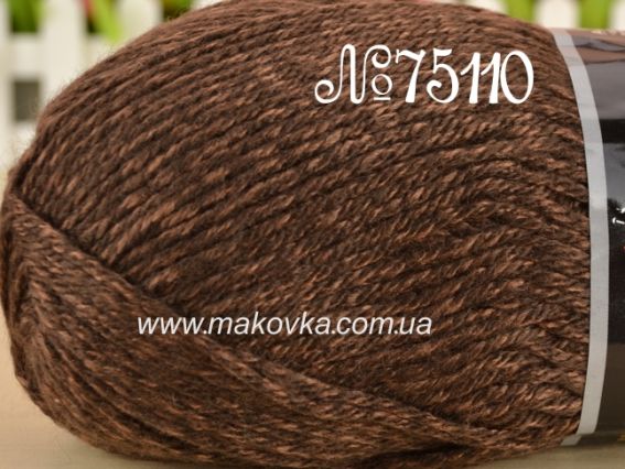 Everyday New Tweed Himalaya пряжа 75110 коричневий твід