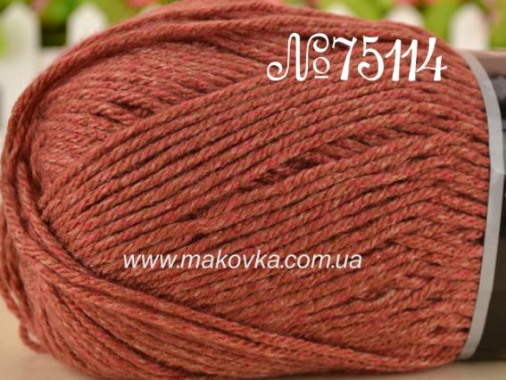 Everyday New Tweed Himalaya пряжа 75114 коричневий твид