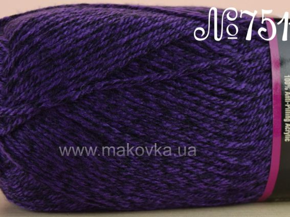 Everyday New Tweed Himalaya пряжа 75115 фиолетовый твид