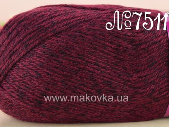 Everyday New Tweed Himalaya пряжа 75117 бордовый твид