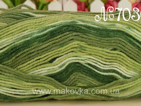 Everyday Rengarenk Antipilling Himalaya пряжа 70305 зеленый