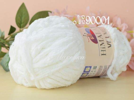 VELVET Himalaya пряжа 900-01 білий