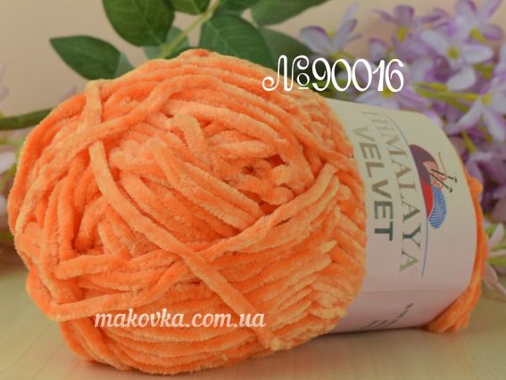 VELVET Himalaya пряжа 900-16 оранж