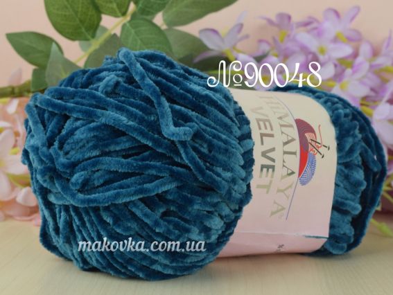 VELVET Himalaya пряжа 900-48 т.мор.волна