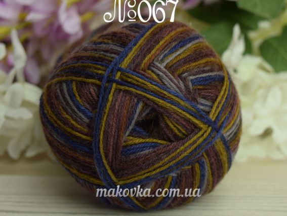 067 пил.бузк-синій-гнила вишня-гірчічний