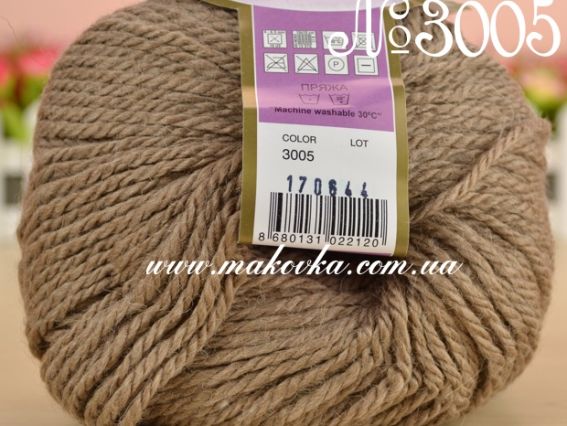 Alpacana Lanoso пряжа 3005 беж