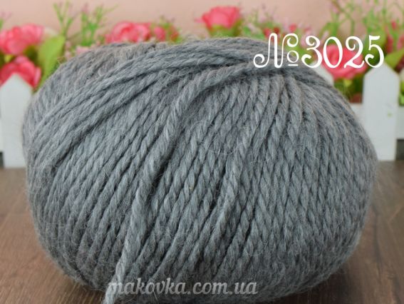 Alpacana Lanoso пряжа 3025 сірий