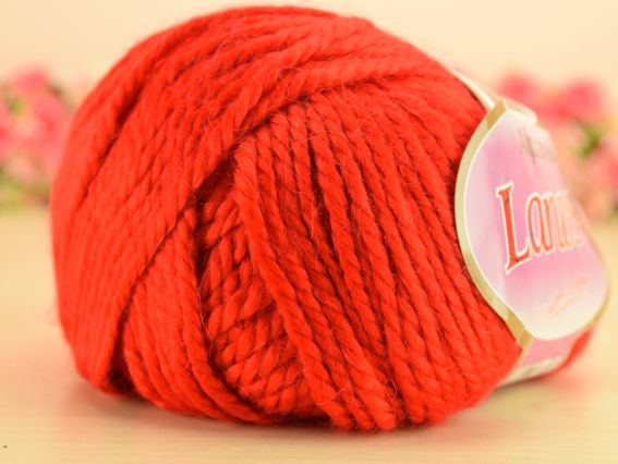 Alpacana Lanoso пряжа 3030 красный