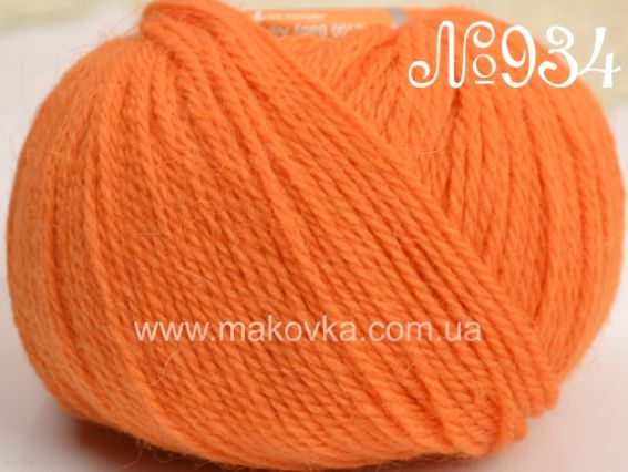 Luxus Alpaca Lanoso пряжа №934 оранжевый