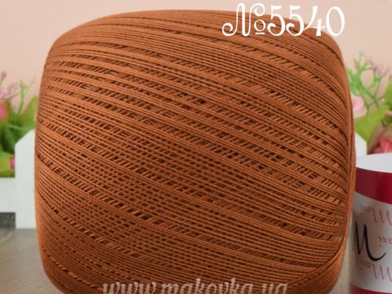 Maxi Madame Tricote пряжа 5540 світлий коричневий
