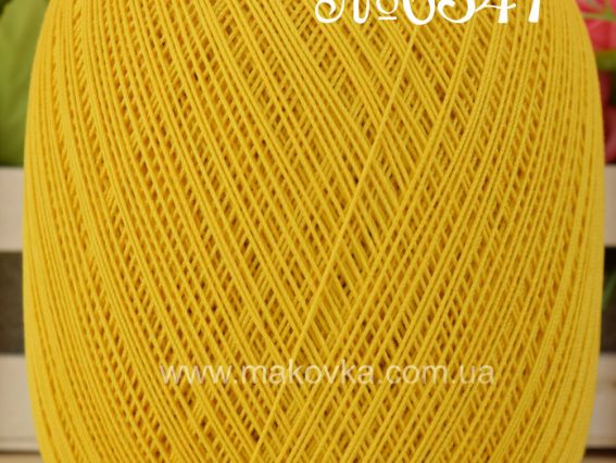 Maxi Madame Tricote пряжа 6347 жовтий