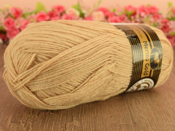 Merino Gold Madame Tricote пряжа 079 т.беж