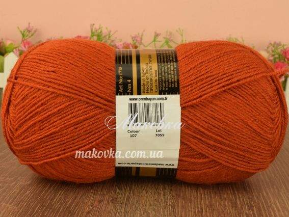 107 терракотовый