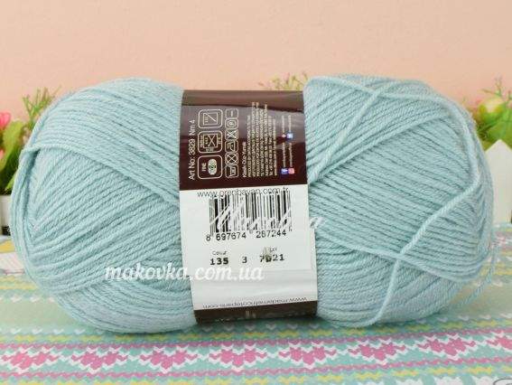 135 м ятно-блакитний