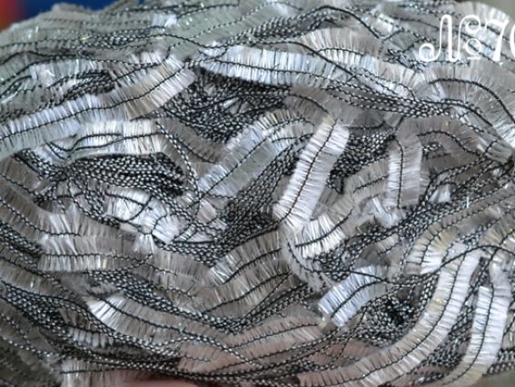 Gamze Modo 7000 белый с черным (с люрексом)