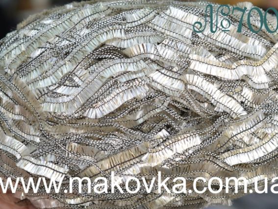 Gamze Modo 7003 черно-кремовый (с люрексом)