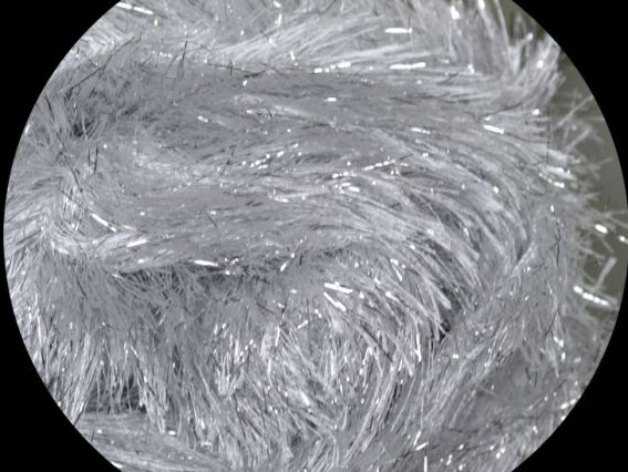 Modo Yumos люрекс (травка с люрексом) 303 белый с серебром