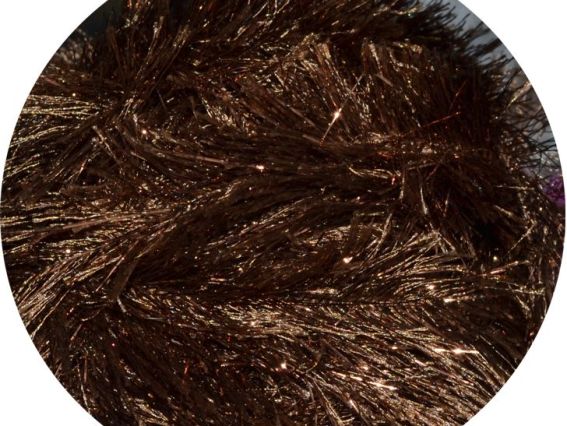 Modo Yumos люрекс (травка с люрексом) 345 коричневый