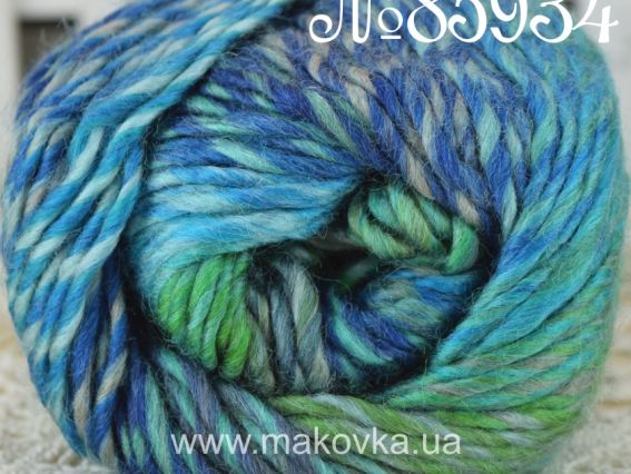 85934 синий-бирюзовый-салатовый