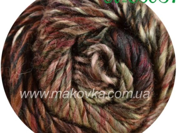 Artist Nako пряжа 85937 коричнево-красноватые оттенки