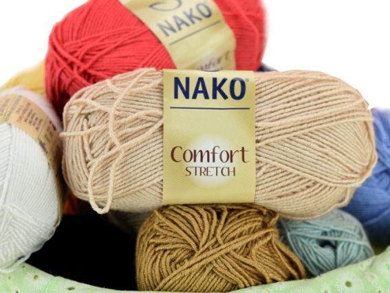 Пряжа для вязания NAKO Comfort Stretch (Нако Комфорт Стрейч)
