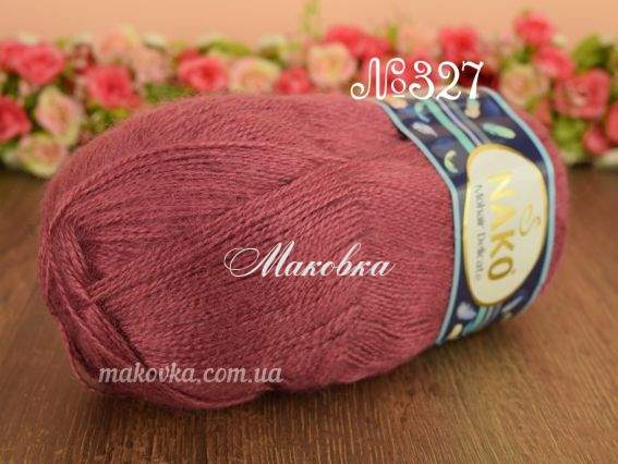 327 пыльная роза темная