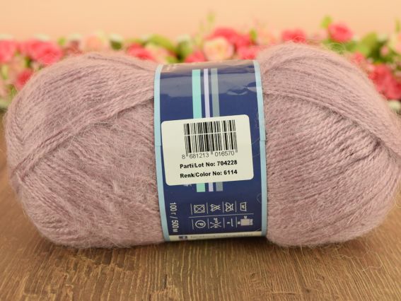 6114 (1429) рожево-кавовий