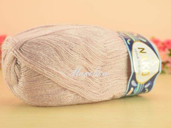 318 розово-бежевая пудра