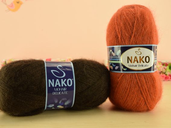 Варианты этикетки Moher Delicate Nako