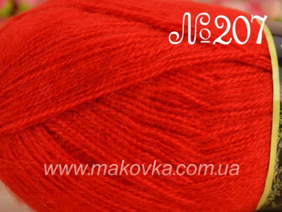 Moher Elegant Nako пряжа 207 красный