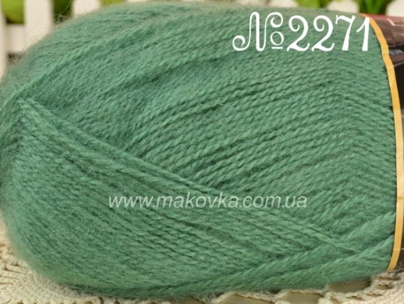 Moher Elegant Nako пряжа 2271 зеленый