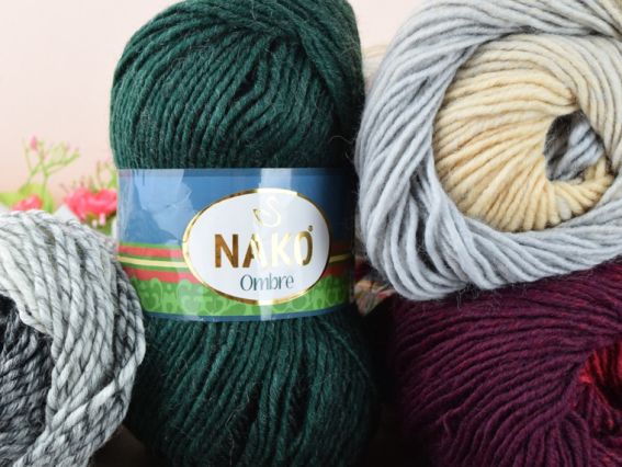 Пряжа для вязания Ombre Nako Омбре Нако