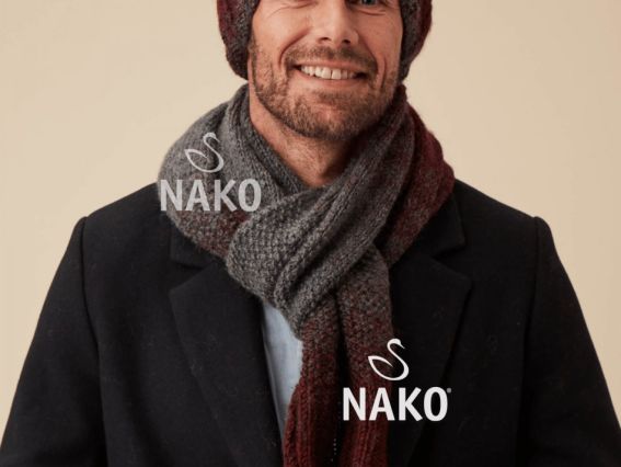 Пряжа для вязания Ombre Nako Омбре Нако