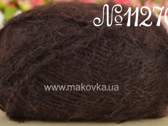 Paris Nako пряжа 11270 темно-коричневий 