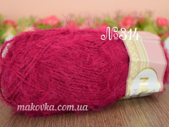 Paris Nako пряжа 314 малиновий