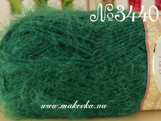 Paris Nako пряжа 3440 зелений