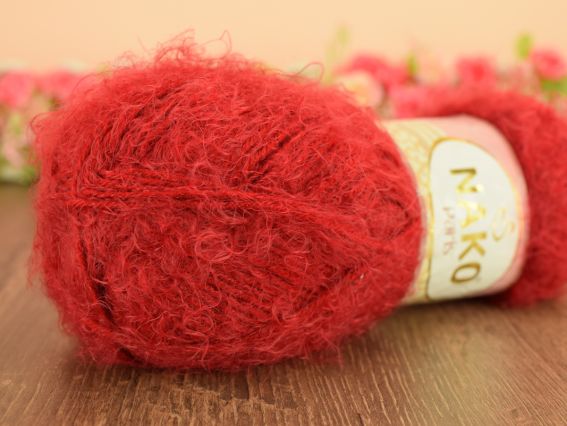 Paris Nako пряжа 3641 червоний