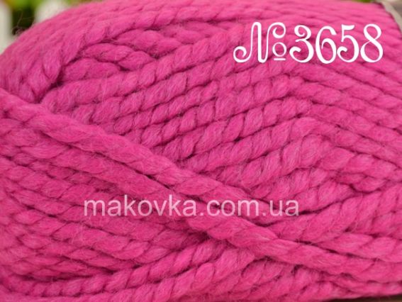 Spaghetti Nako пряжа 3658 малиновый