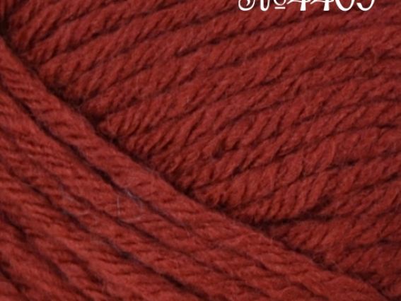 Sport Wool Nako пряжа 4409 красно-коричневый кирпич