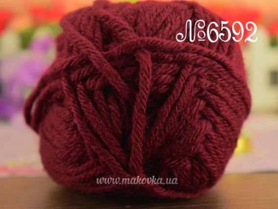 6592 бордовый