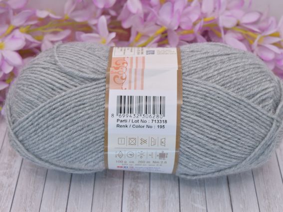 195 світлий сірий рябий