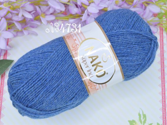 Super Inci Nako пряжа 4731 джинс