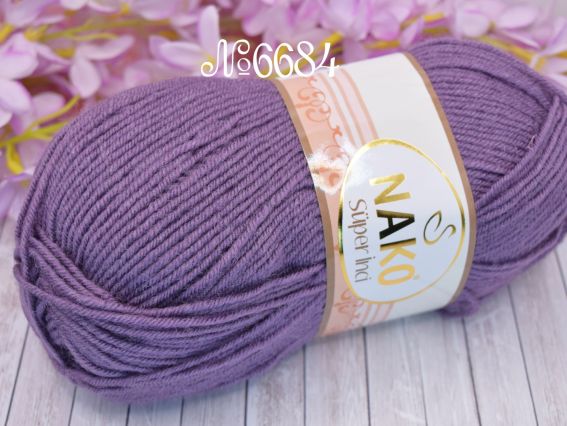 6684 темно-бузковий приглушений