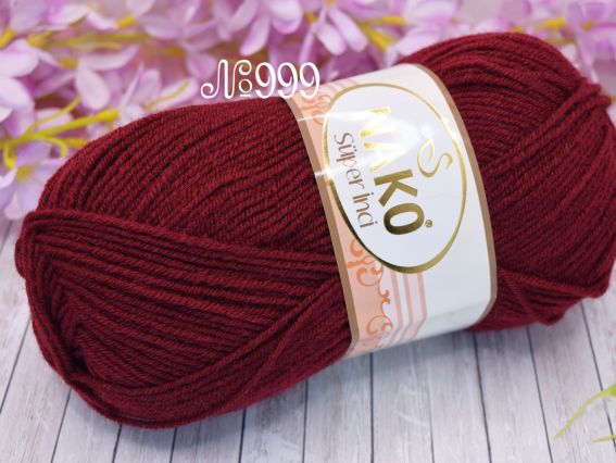 999 темний вишнево-бордовий