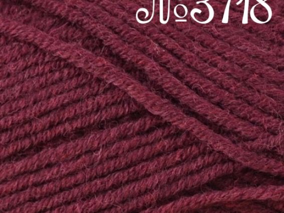Superlambs Special Nako пряжа 3718 бордовый