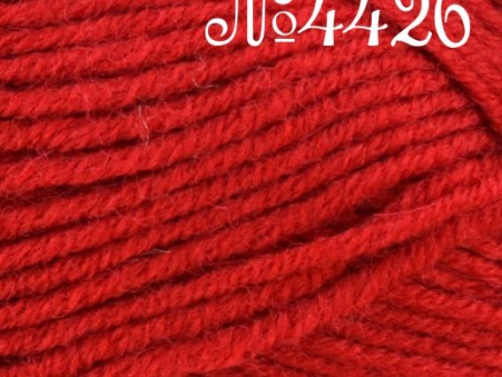 Superlambs Special Nako пряжа 4426 темно-красный