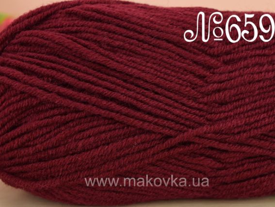 Superlambs Special Nako пряжа 6592 бордовый темный